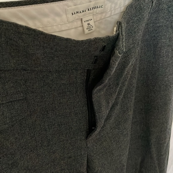 Banana Republic: Gray Wool Blend Dress pants- 6L - Picture 5 of 16
